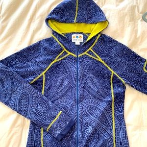 TitleNine thumb hole full zip sweater - M(8-10)